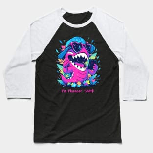 The Fin-Fluencer | A Shark T-Shirt Baseball T-Shirt